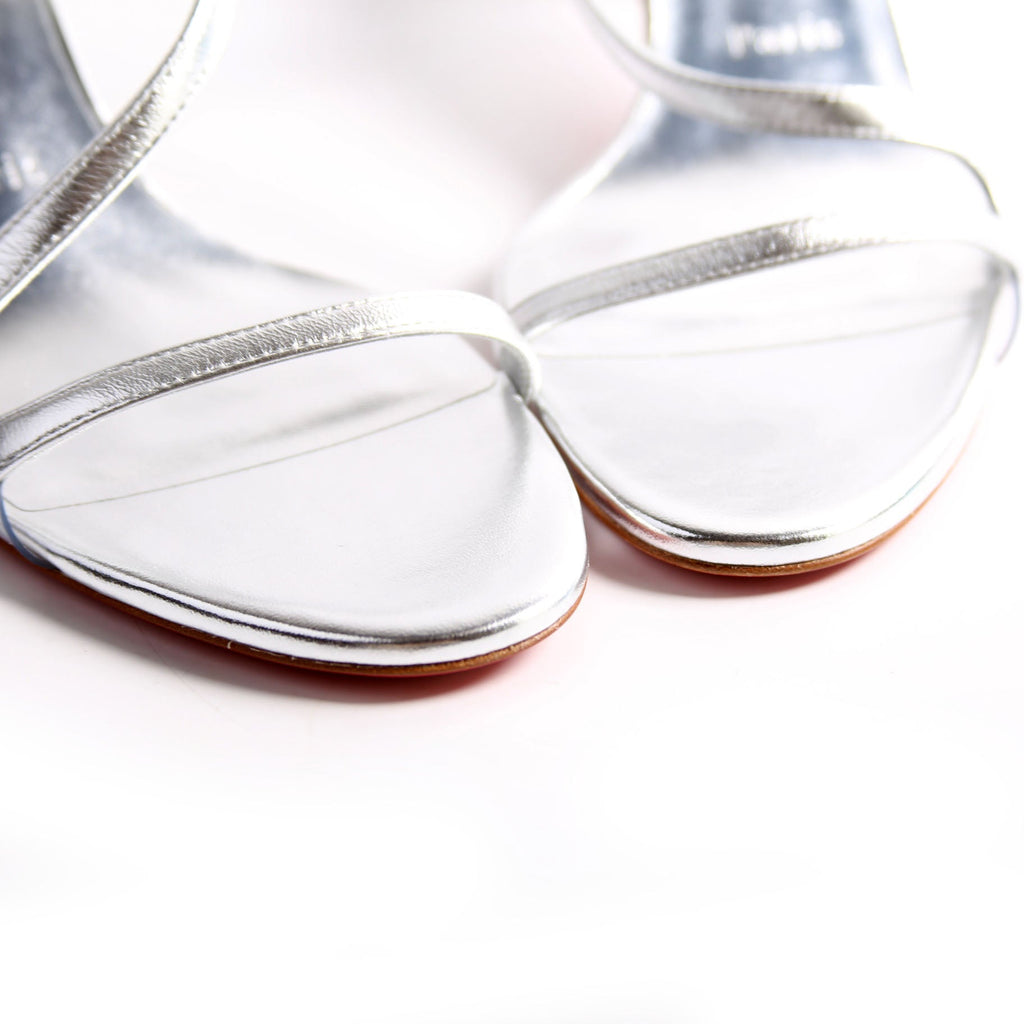 Rosalie 55MM Sandals Size 40 Silver