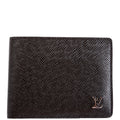 Multiple Wallet Taiga Leather Black