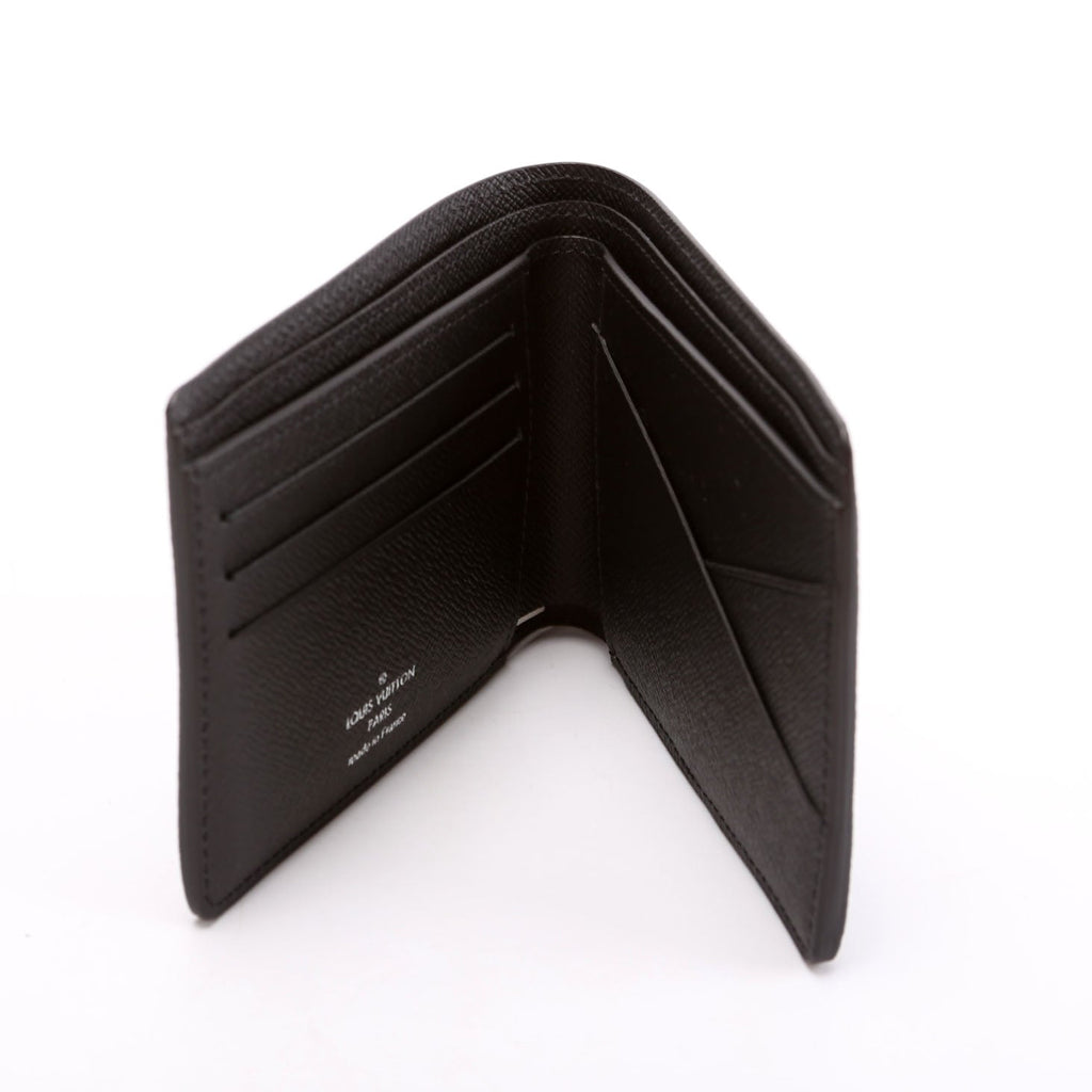 Multiple Wallet Taiga Leather Black