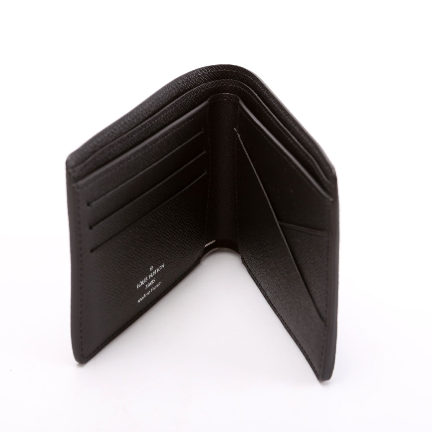Multiple Wallet Taiga Leather Black