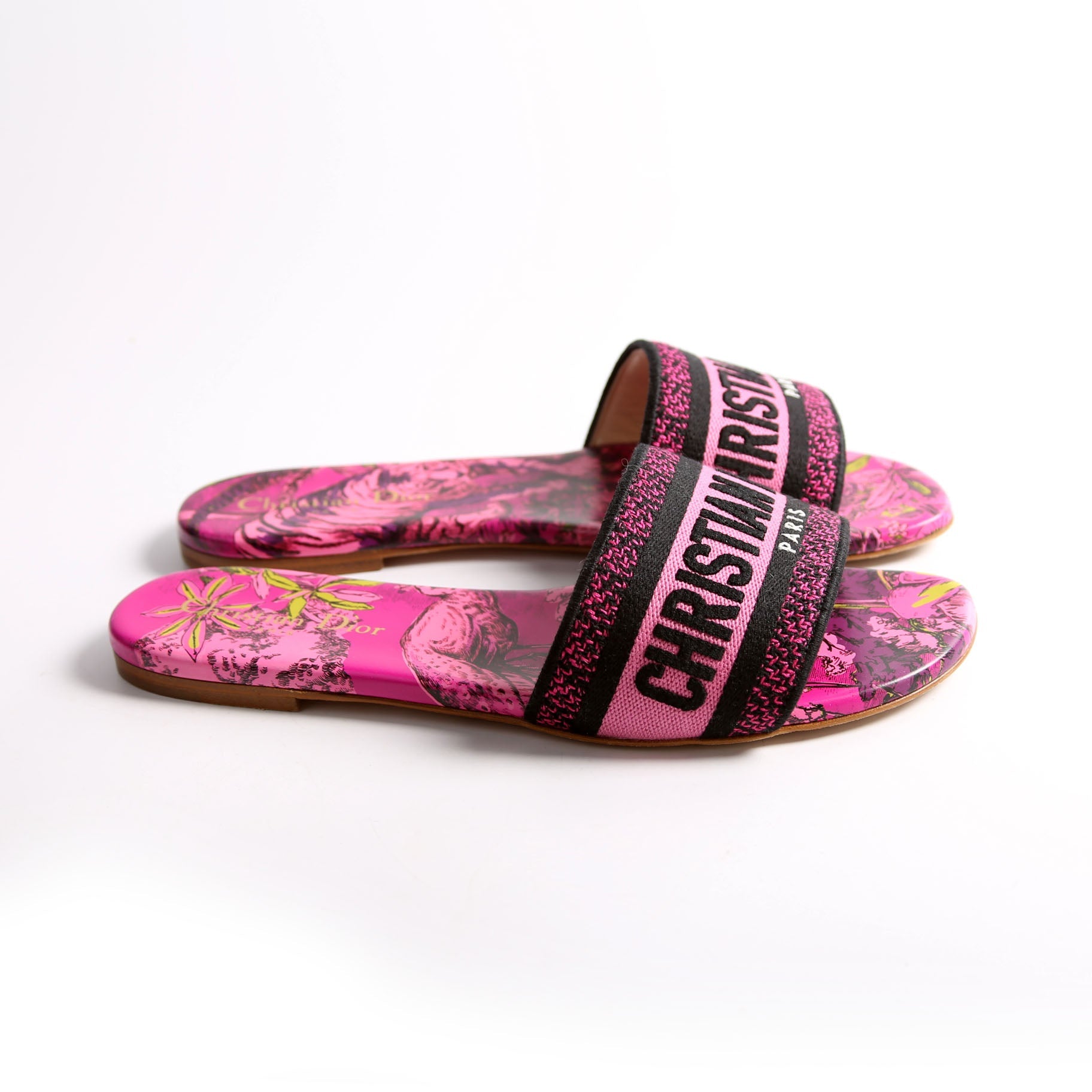 Dway Slides Size 38.5 Pink