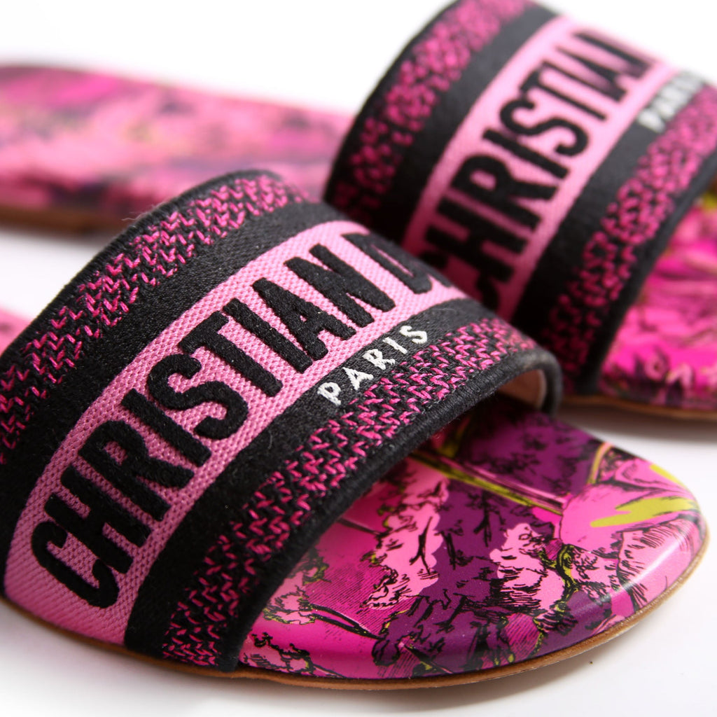 Dway Slides Size 38.5 Pink
