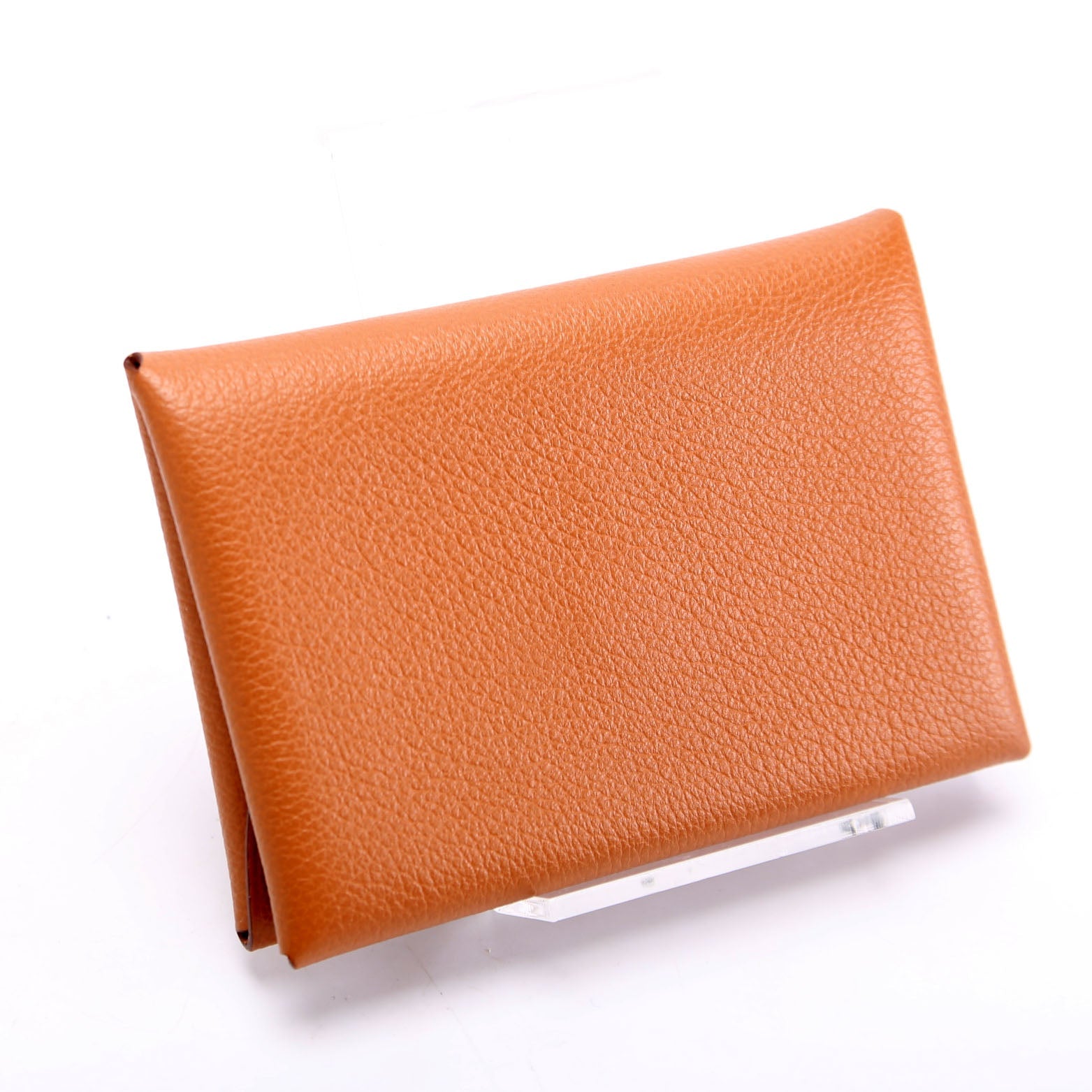 Calvi Duo Card Case Brown