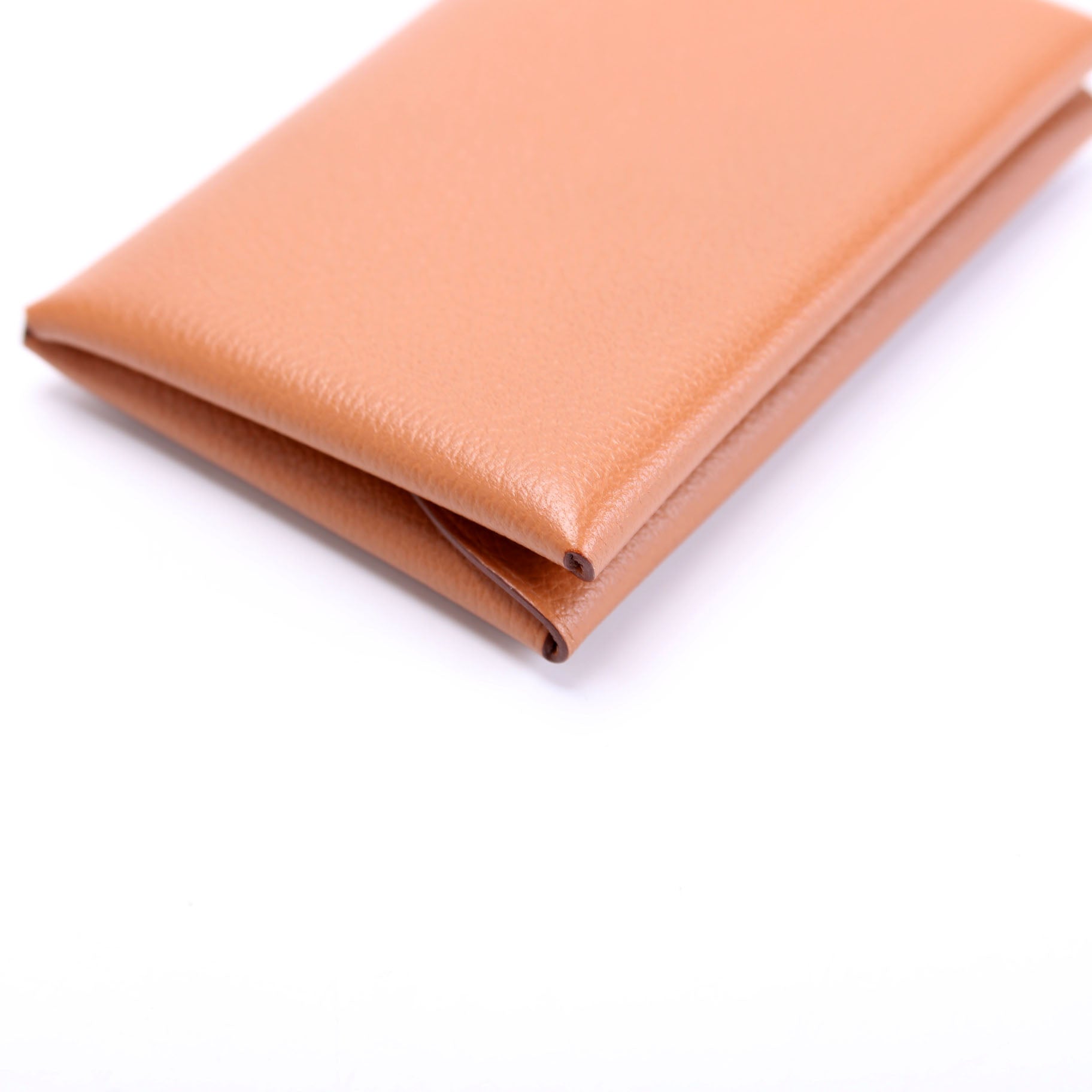 Calvi Duo Card Case Brown