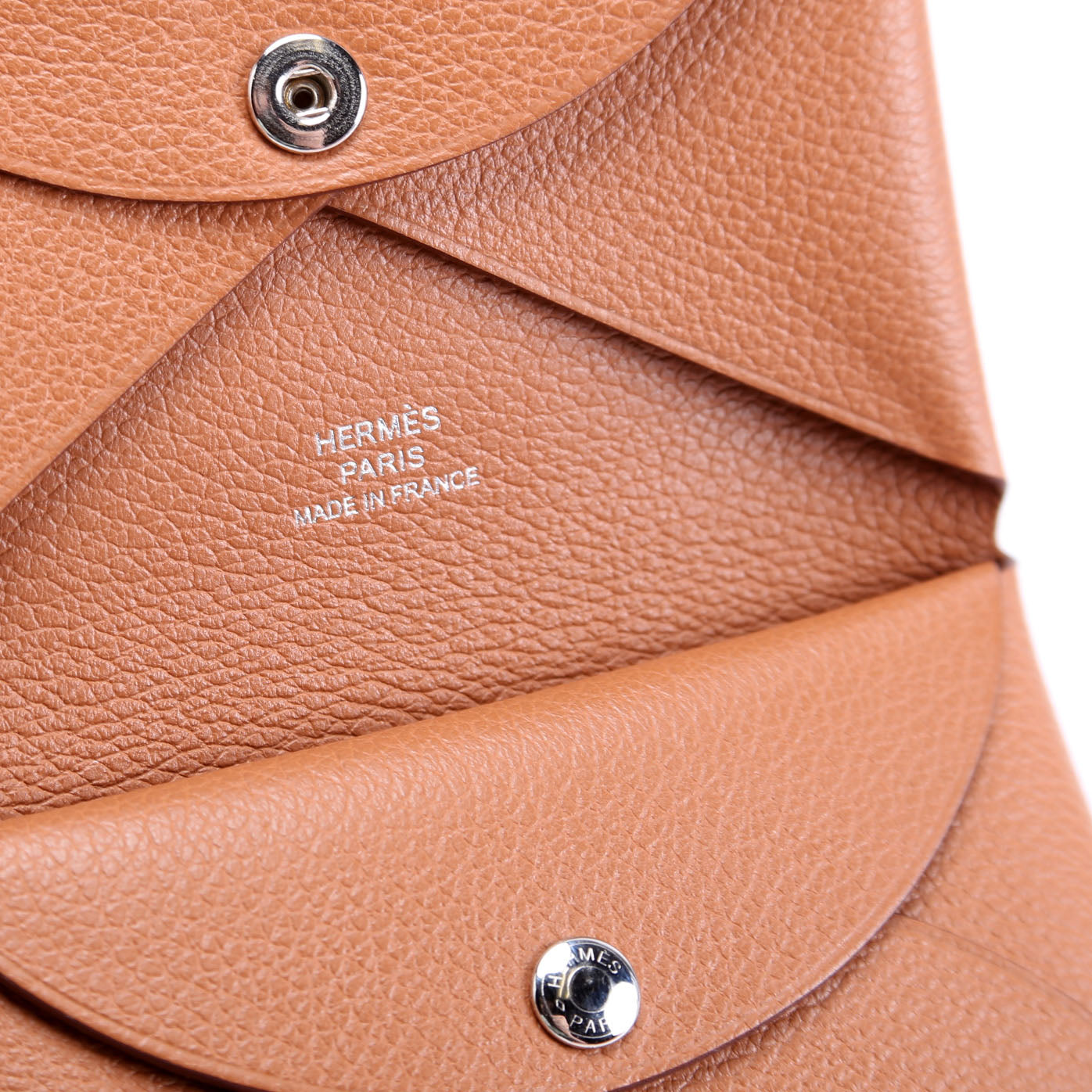 Calvi Duo Card Case Brown