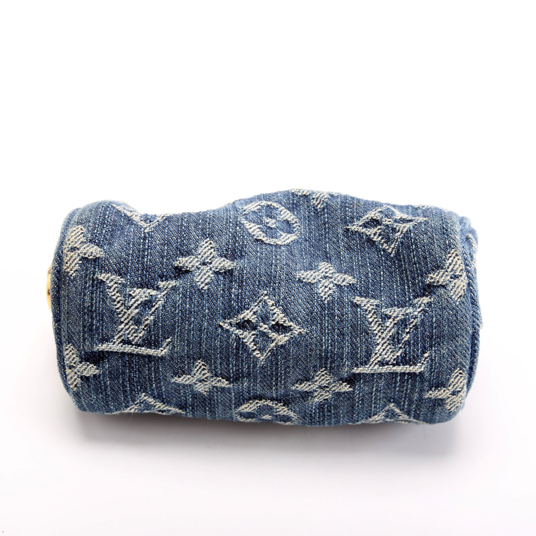 Pochette Speedy PM Key Holder Denim Monogram
