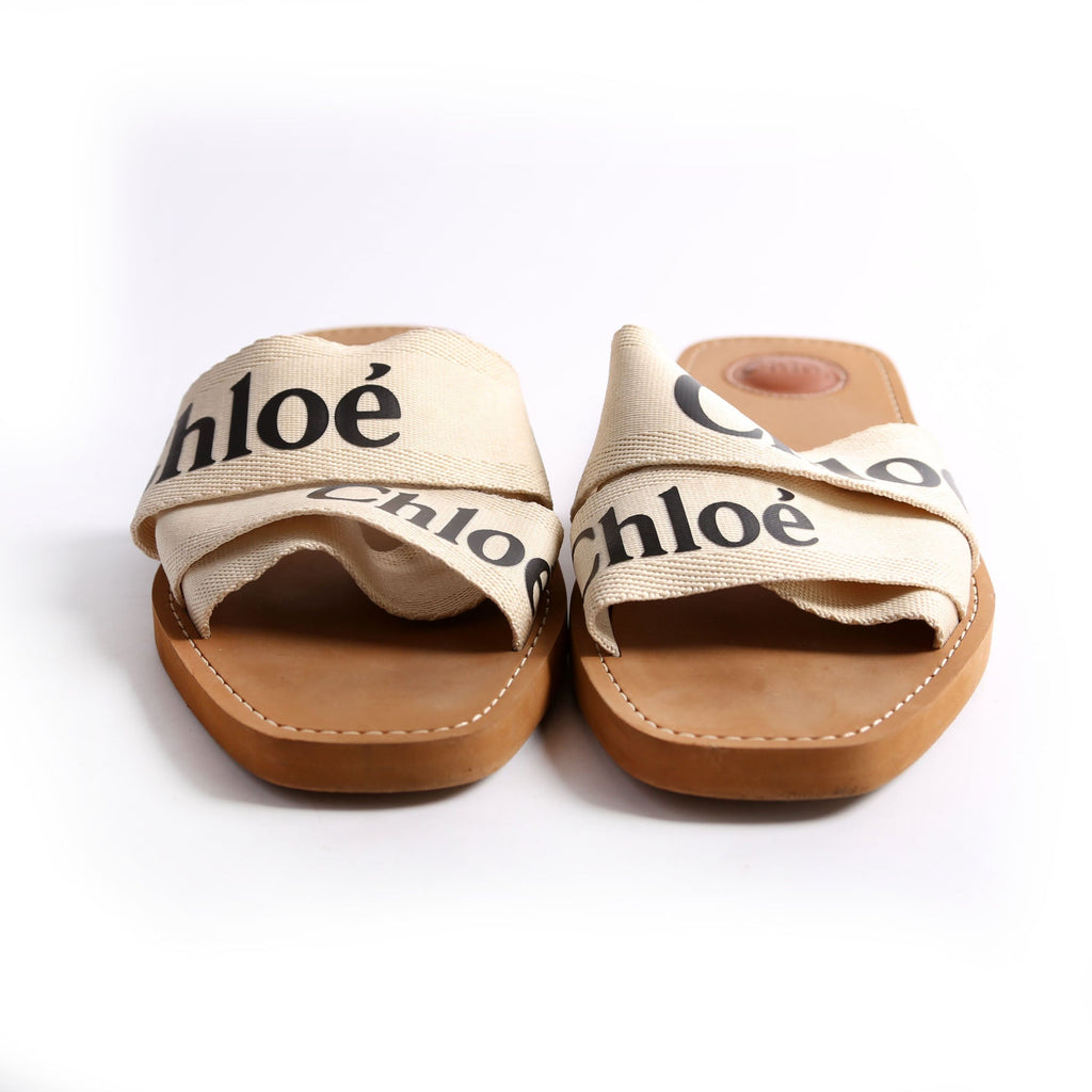 Woody Flat Mules Size 39