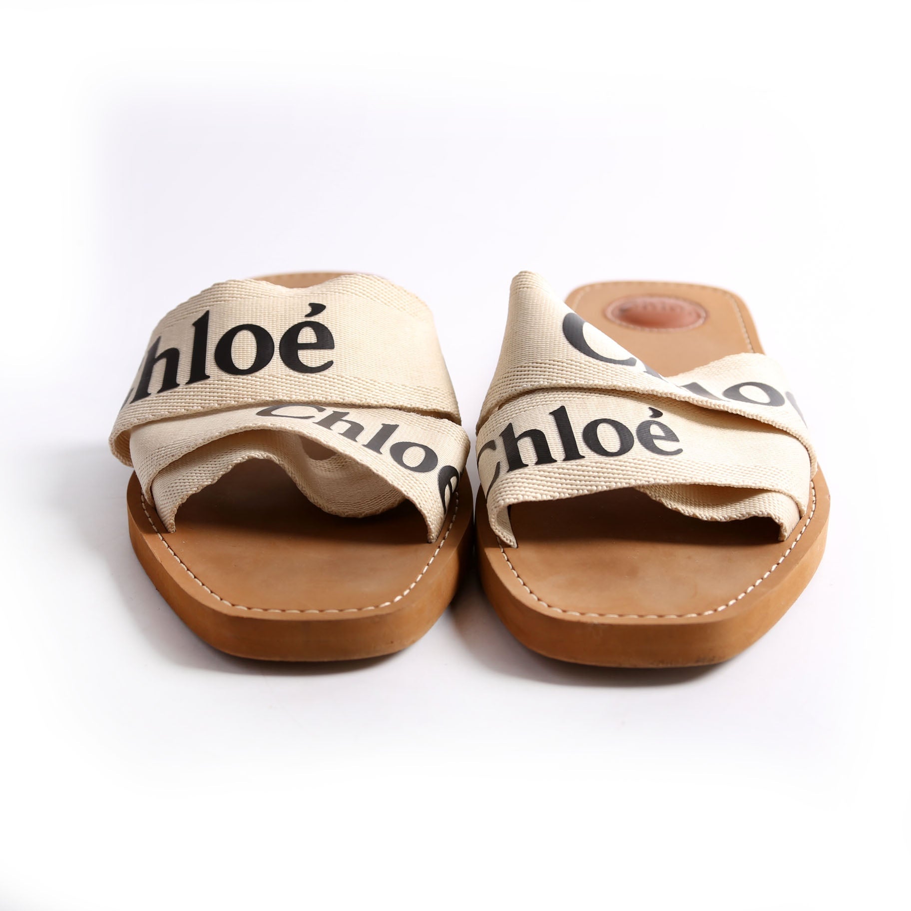 Woody Flat Mules Size 39