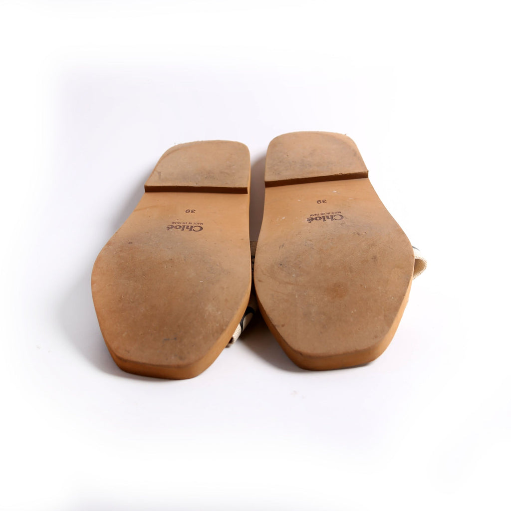 Woody Flat Mules Size 39
