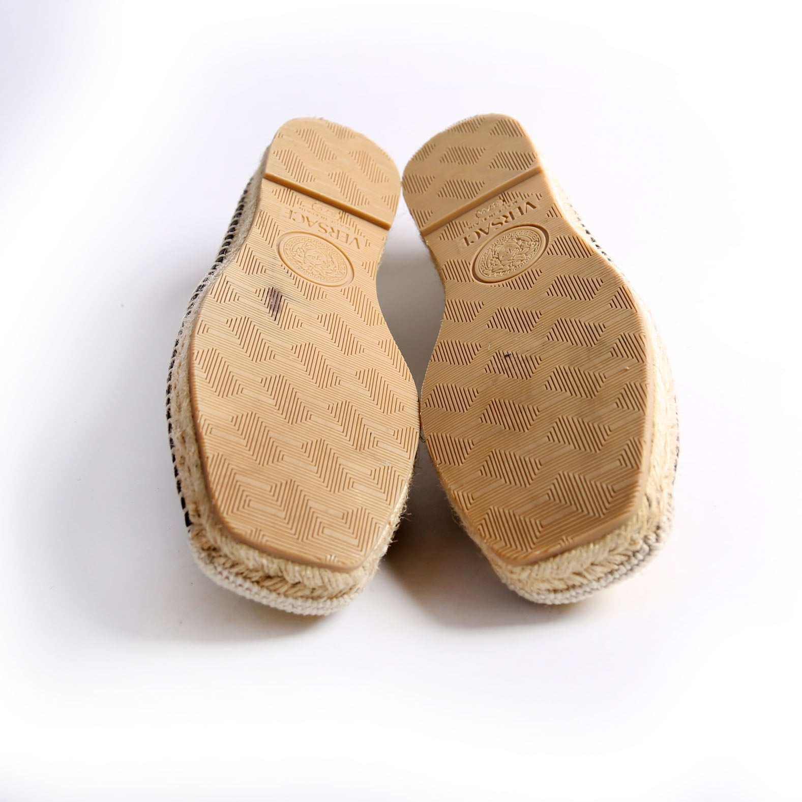 Barocco Print Espadrilles Size 37.5