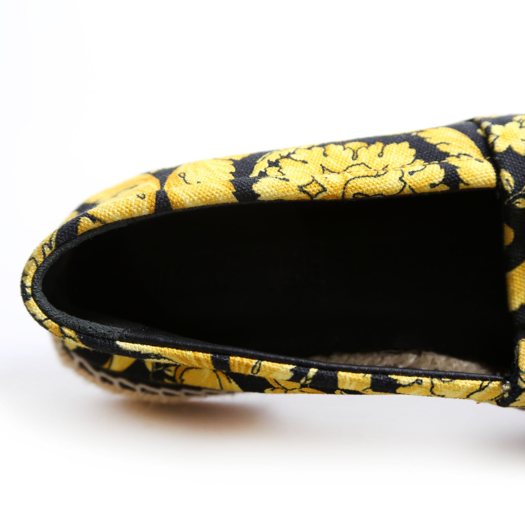 Barocco Print Espadrilles Size 37.5