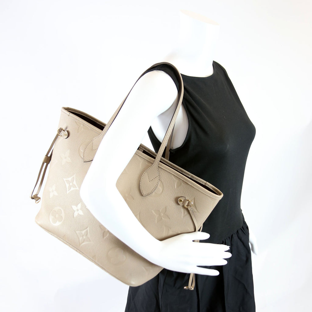 Neverfull With Wallet MM Empreinte Turtle Dove