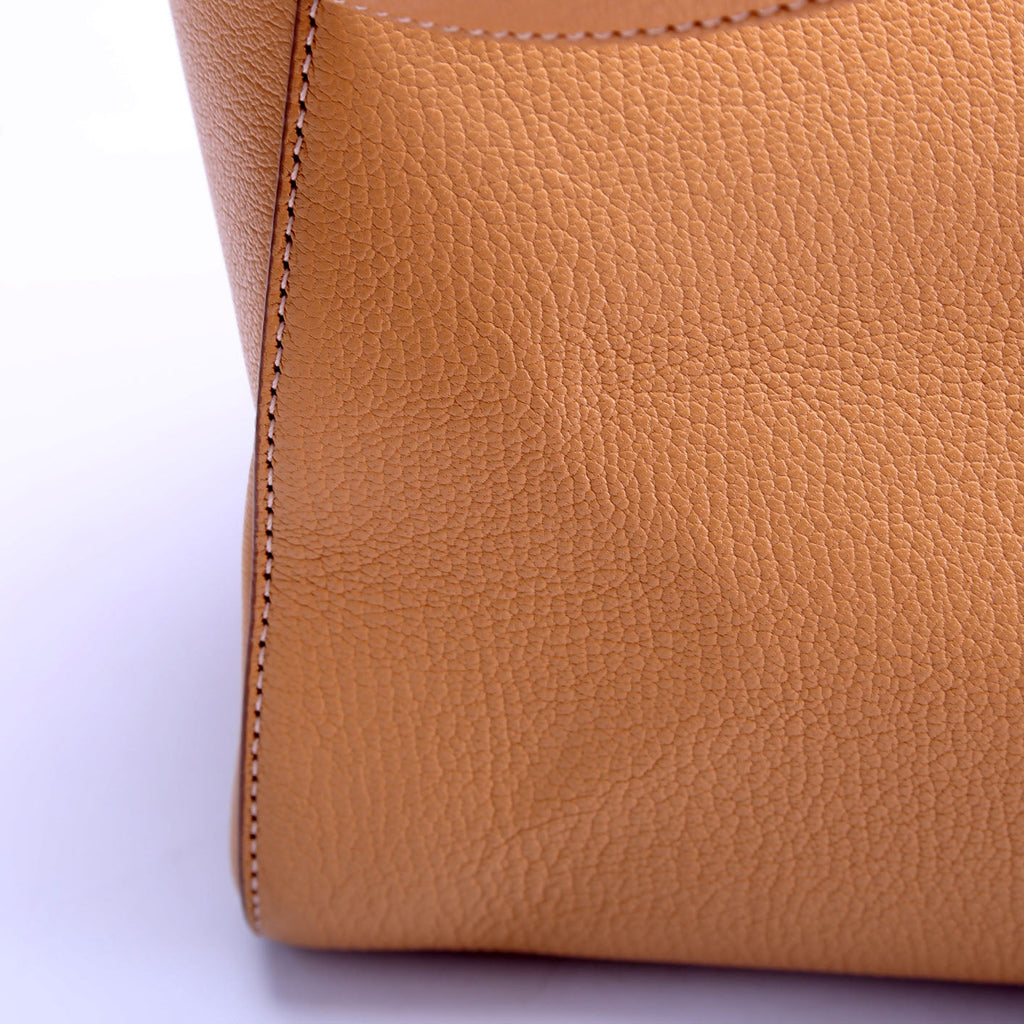 Antigona Satchel Medium Tan