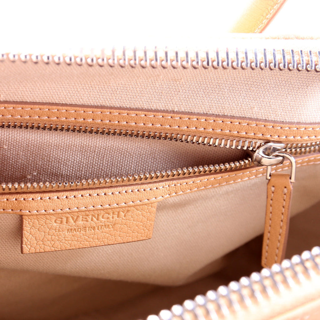 Antigona Satchel Medium Tan