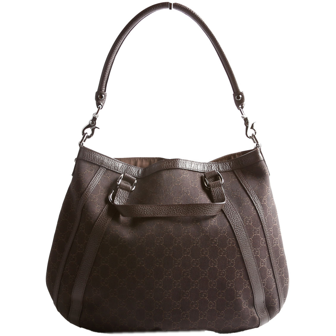 268641 GG Medium Abbey Convertible Tote Black