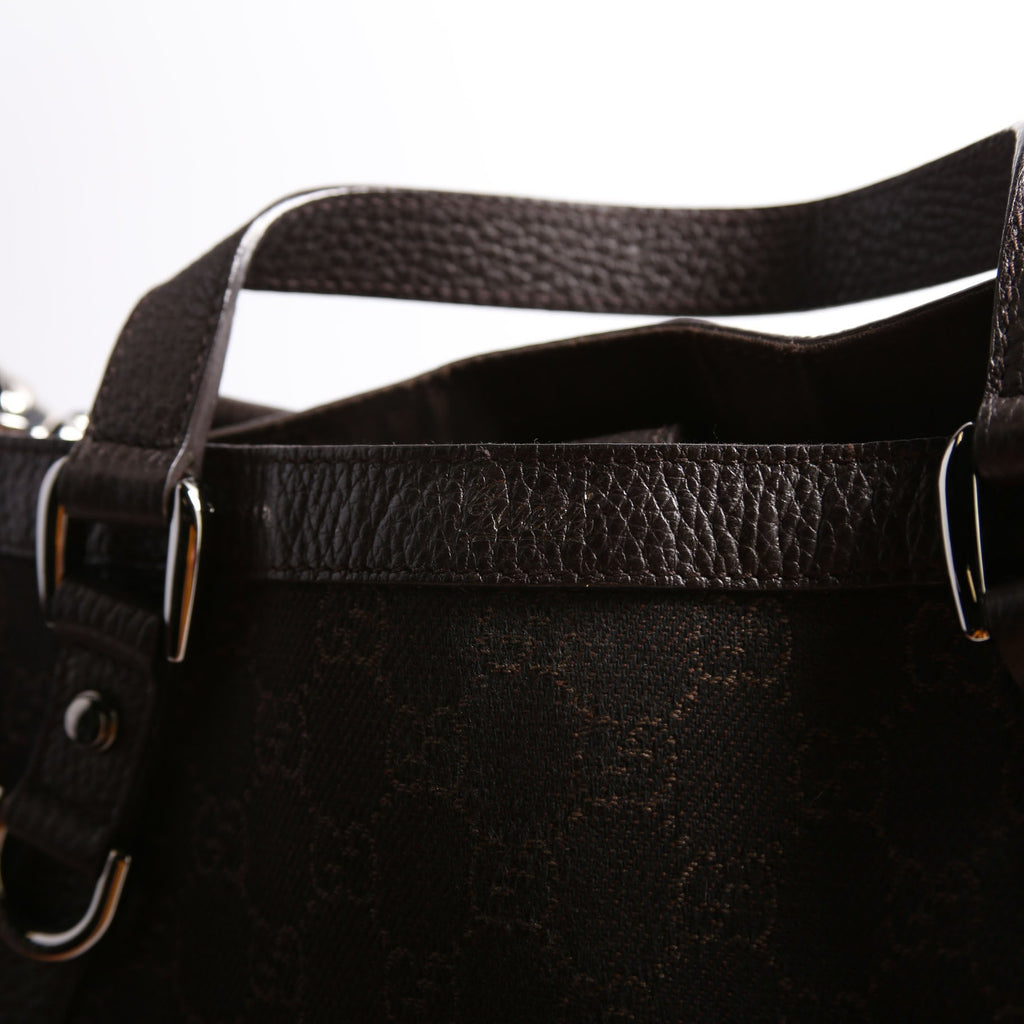 268641 GG Medium Abbey Convertible Tote Black