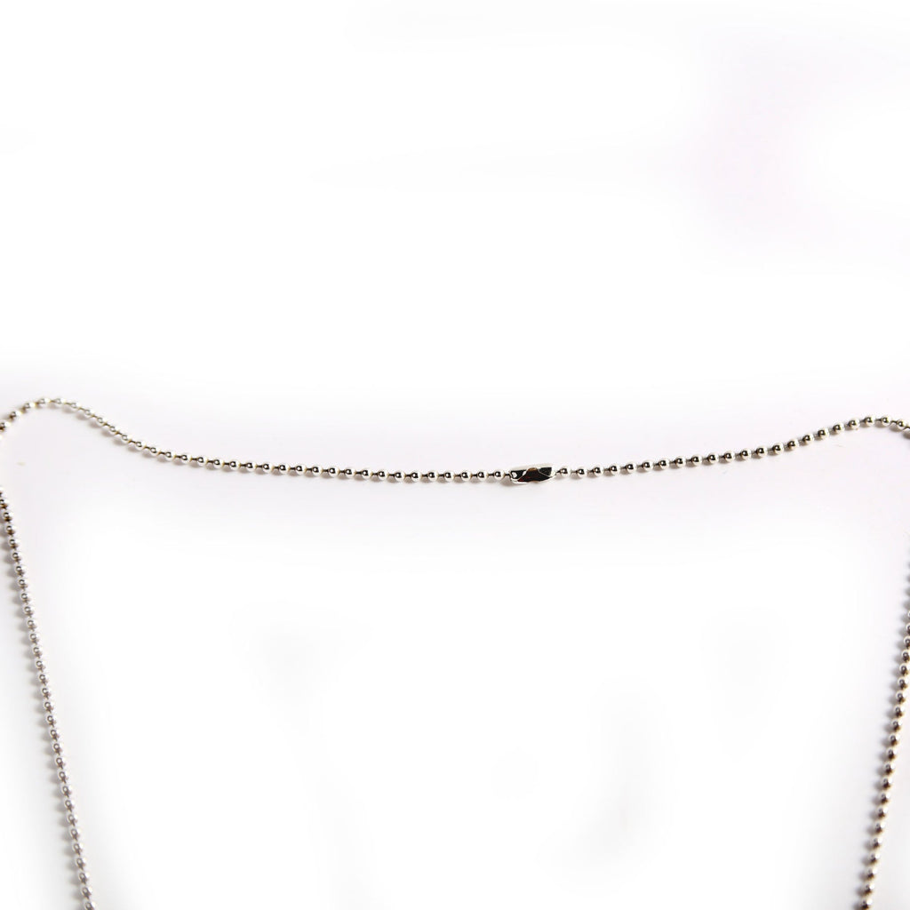 Skeleton Key Pendant Necklace 925