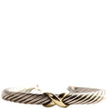 Single Station X Cable 7MM Bracelet 925/585