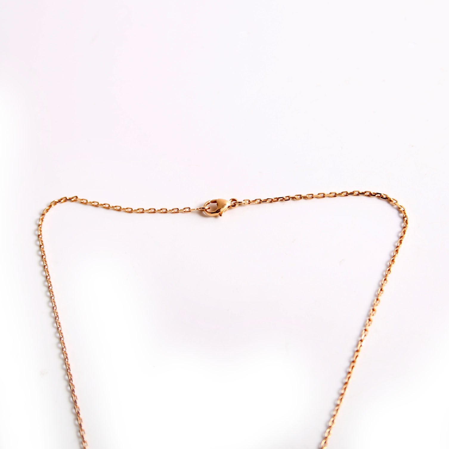Mini Pop H Necklace Gold/Black