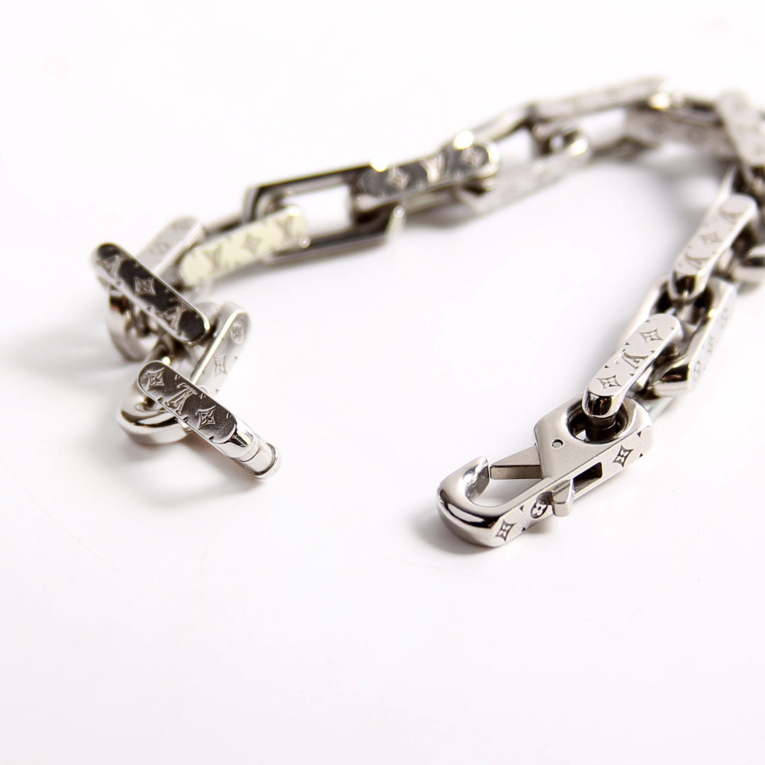 LV Monogram Chain Stainless Steel