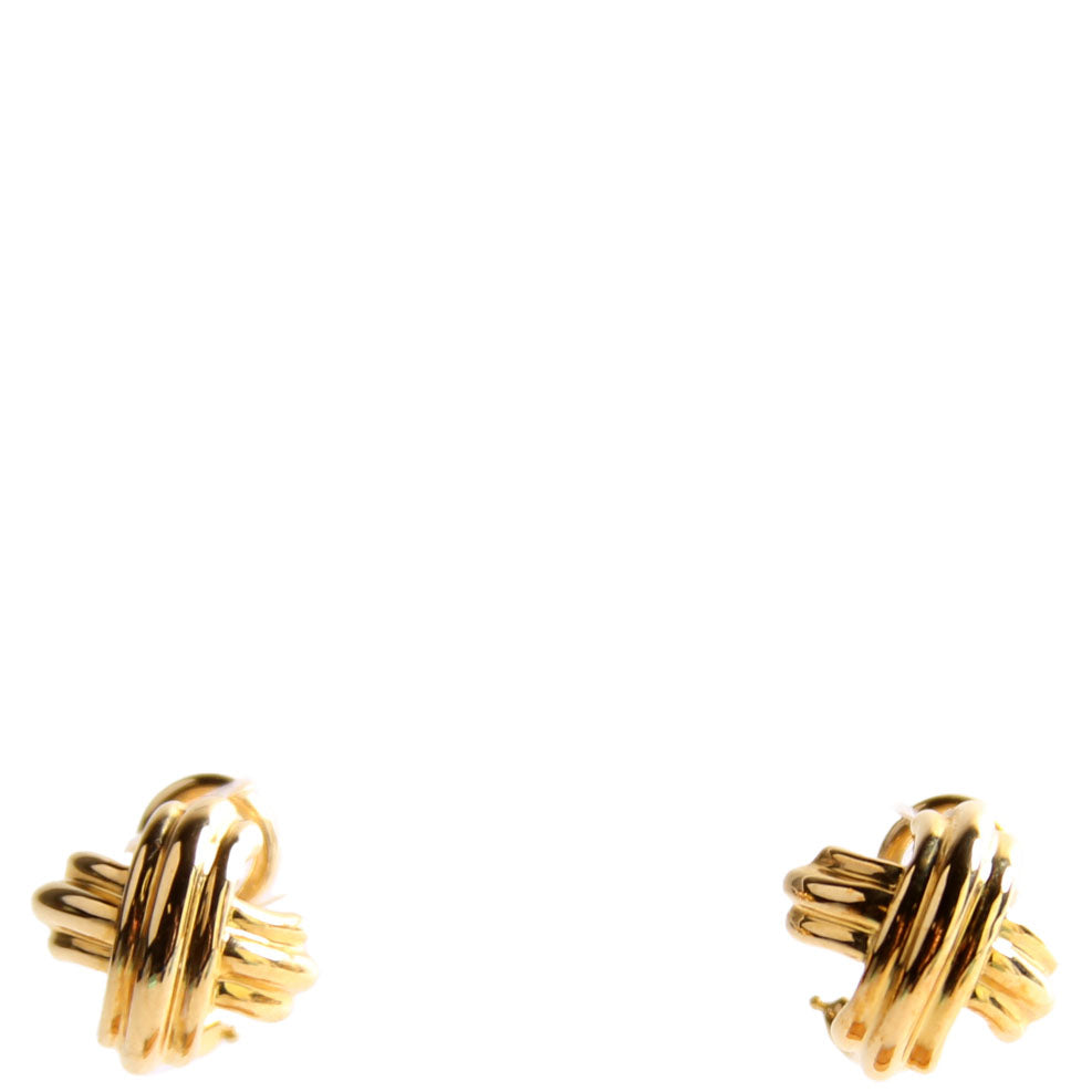 Signature X Ear Clips Earrings 750