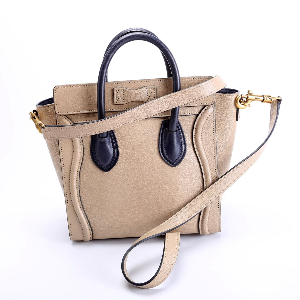 Luggage Nano Beige/Blue