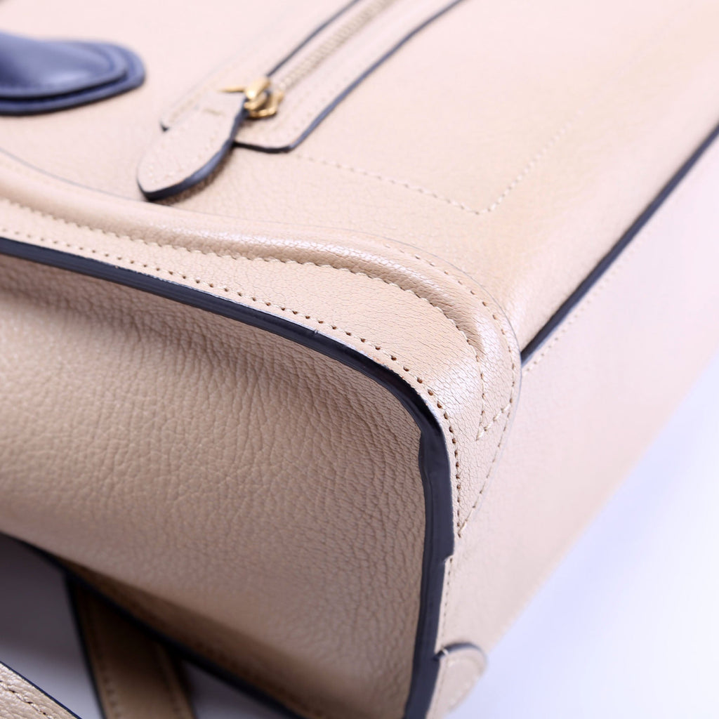 Luggage Nano Beige/Blue