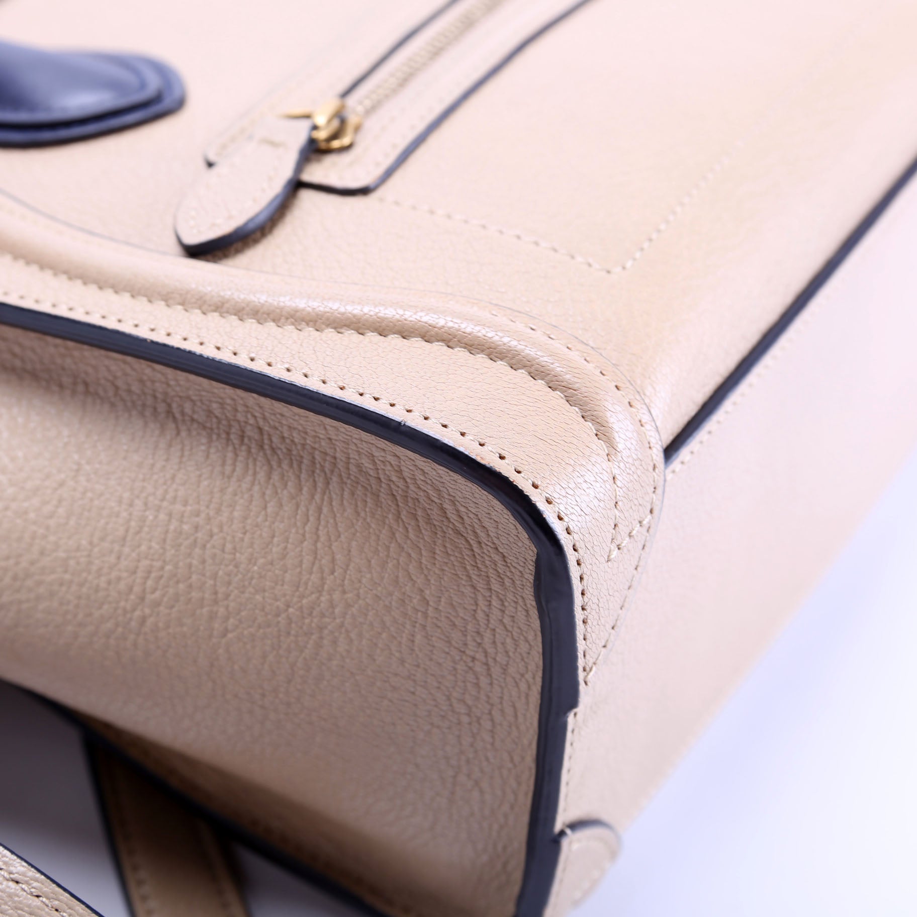 Luggage Nano Beige/Blue