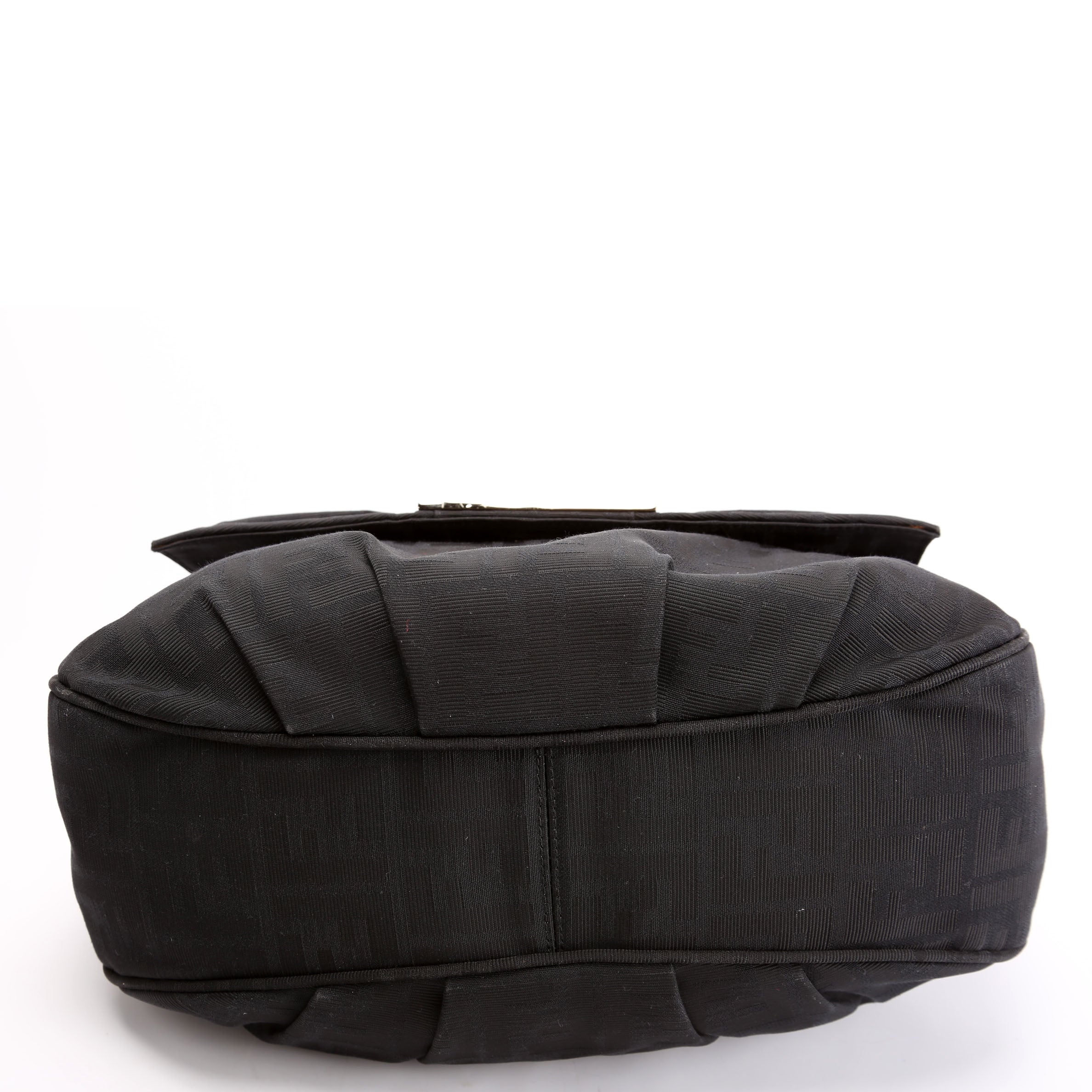 8BR614 Zucca Mia Flap Bag Black