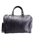 247205 Boston Bag Micro Guccissima Navy