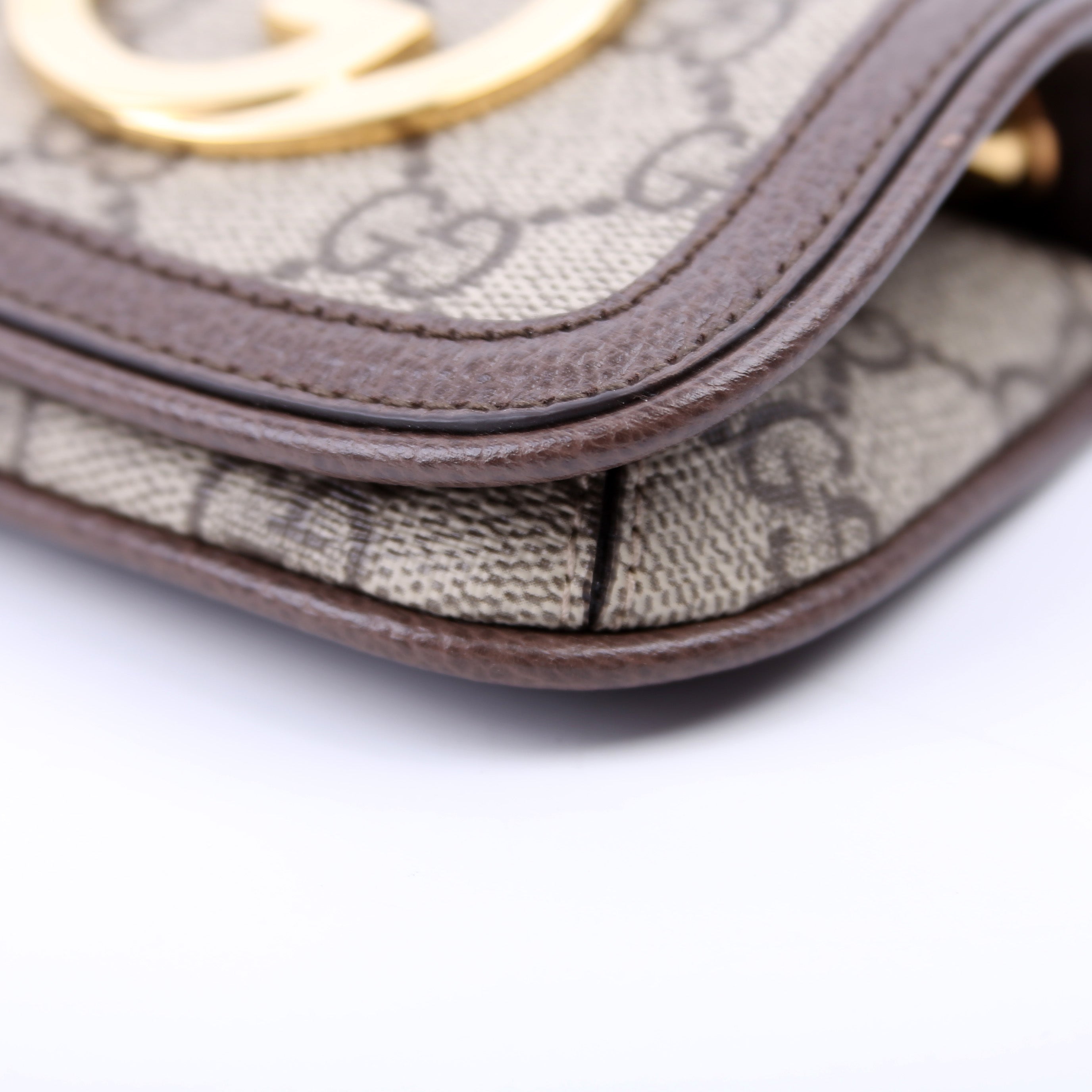 698635 GG Supreme Blondie Micro Wallet on Strap