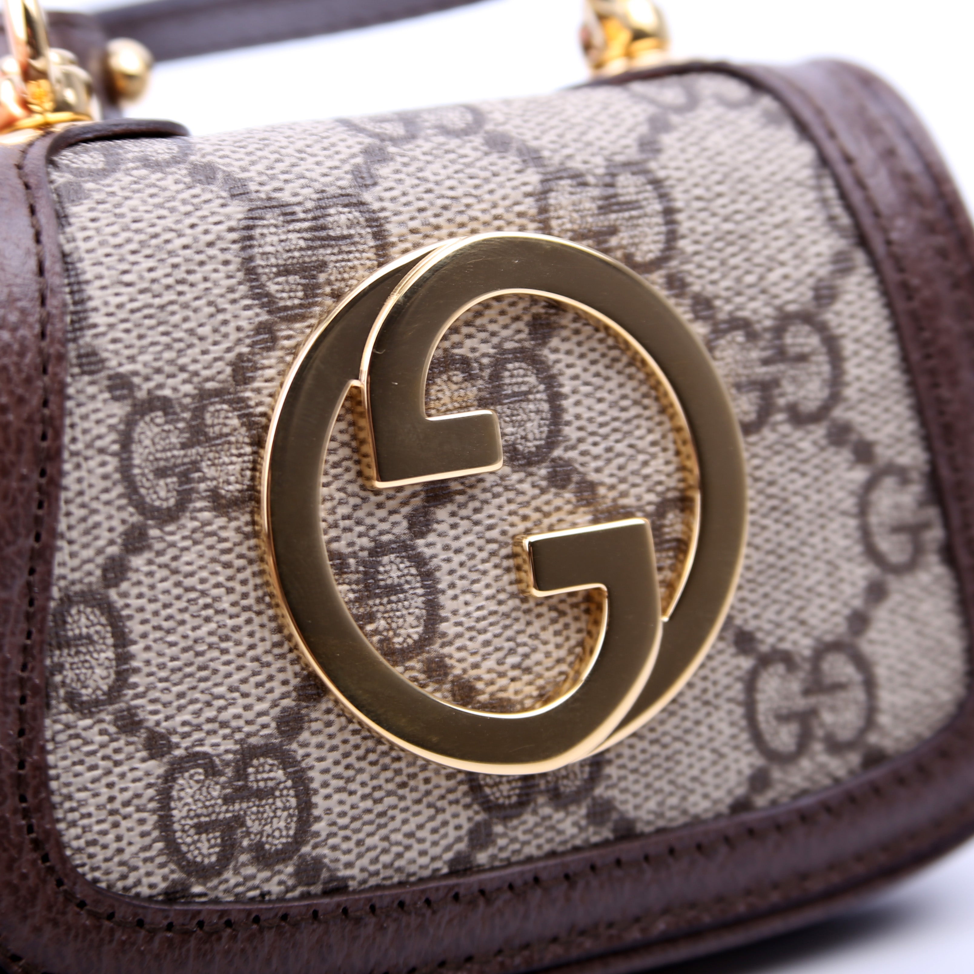 698635 GG Supreme Blondie Micro Wallet on Strap