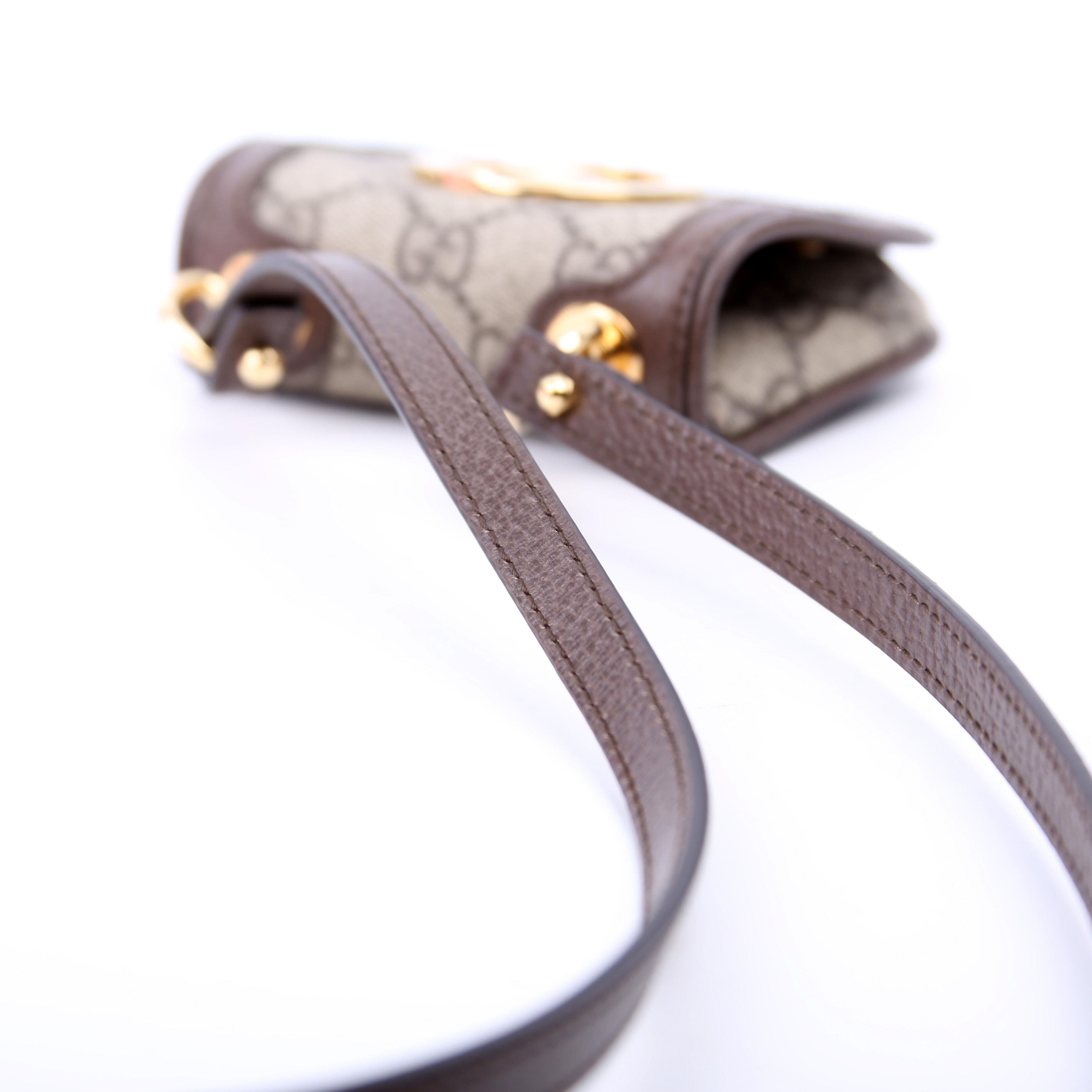 698635 GG Supreme Blondie Micro Wallet on Strap