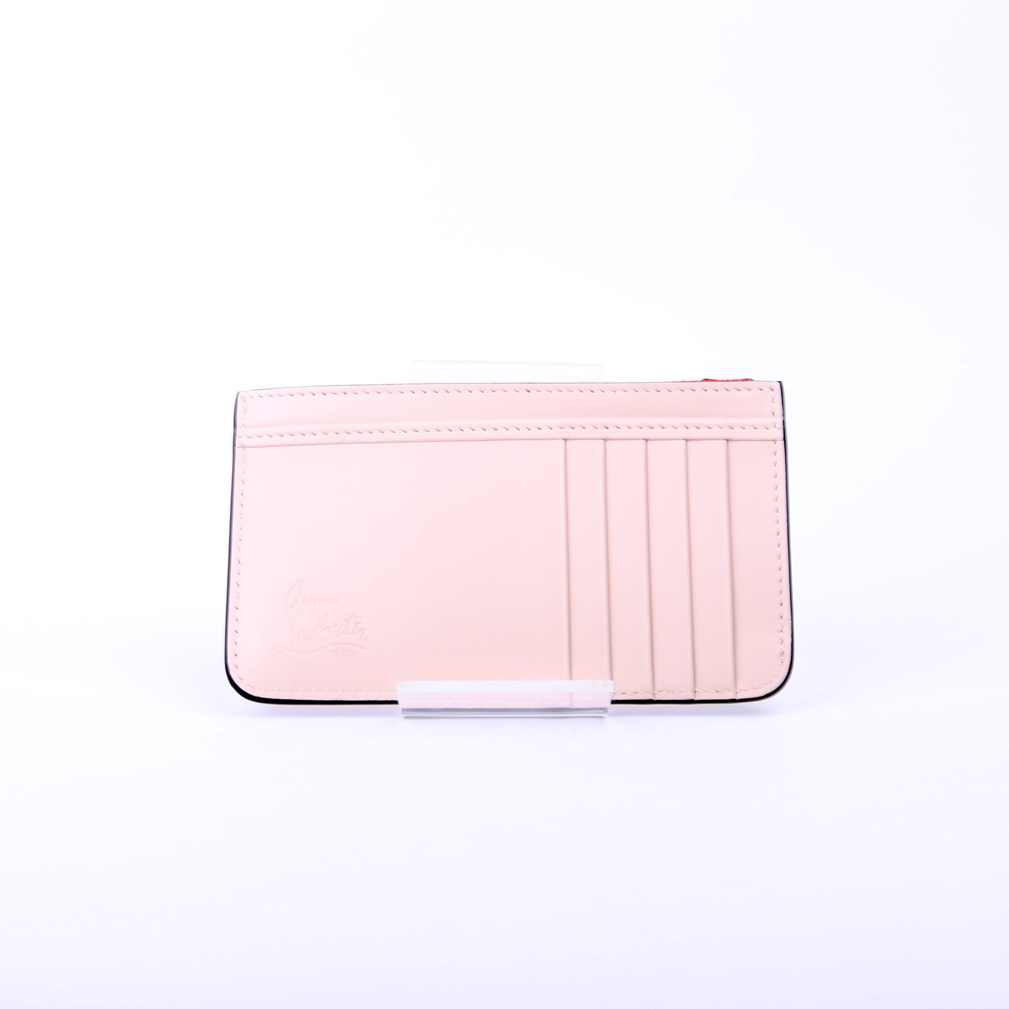 Loubi54 Coin/Card Holder Pink/Red