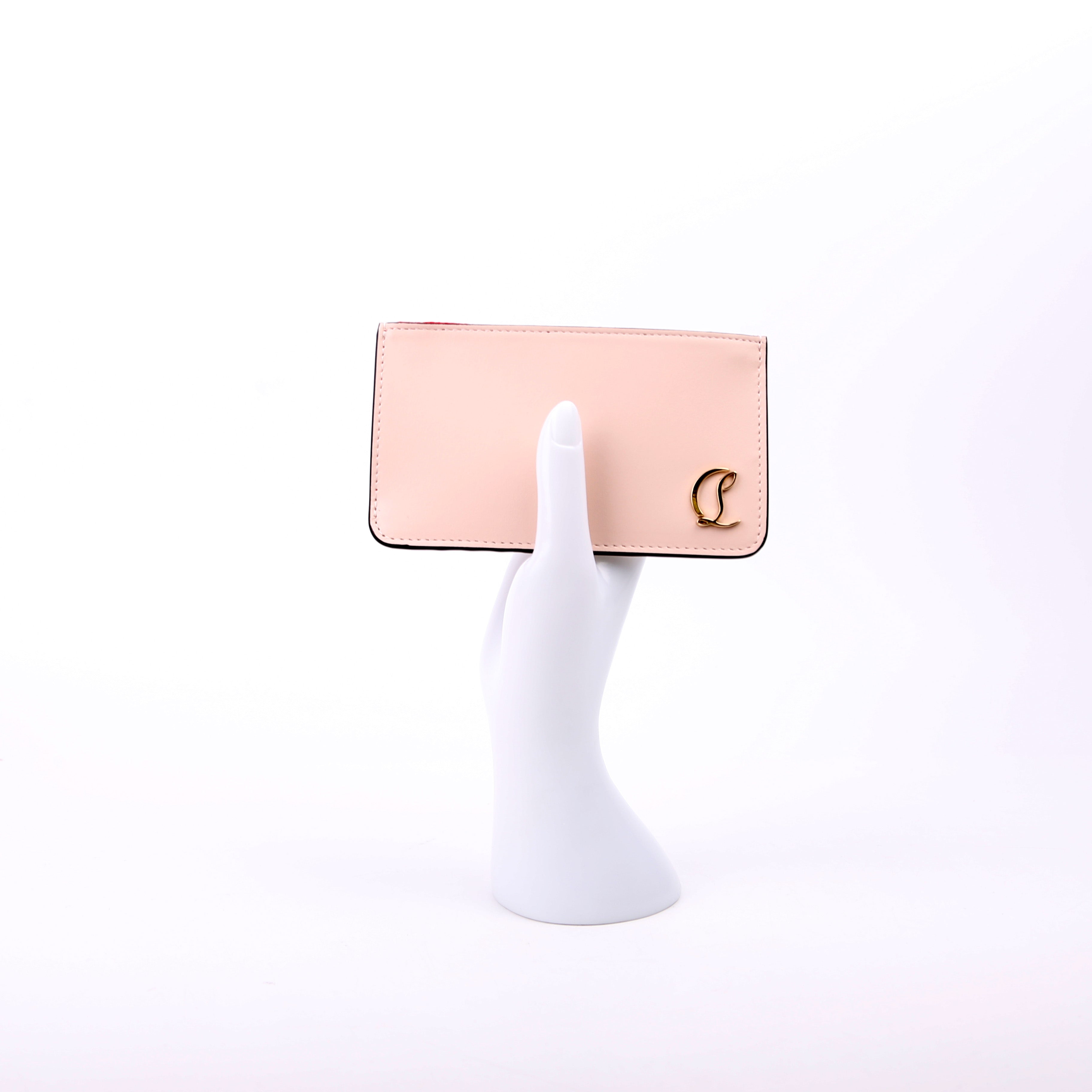 Loubi54 Coin/Card Holder Pink/Red