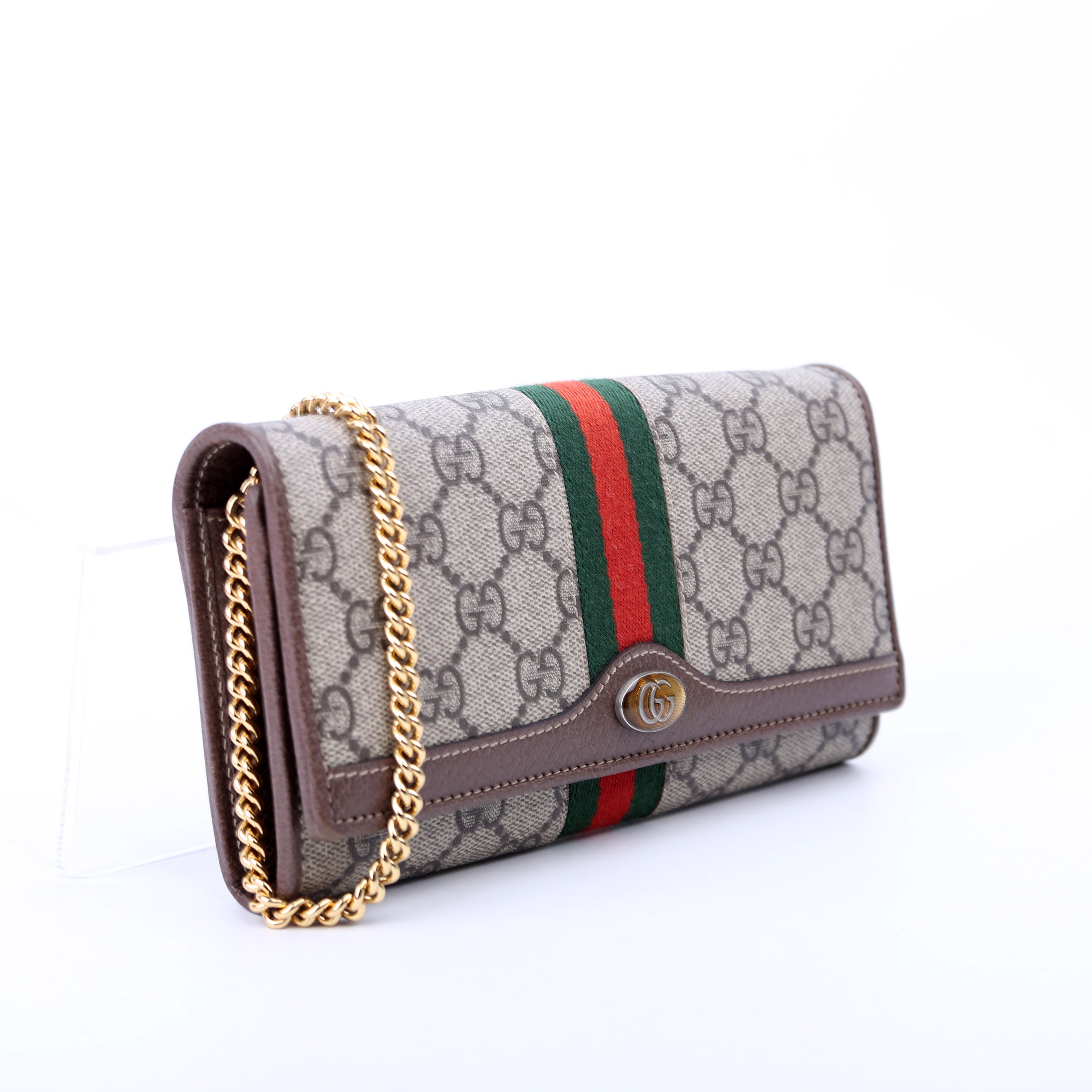 546592 Ophidia GG Supreme Chain Wallet
