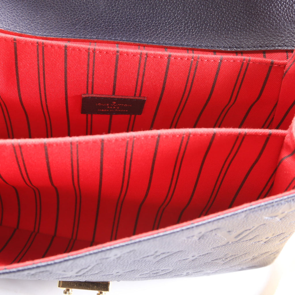 Pochette Metis Empreinte Navy