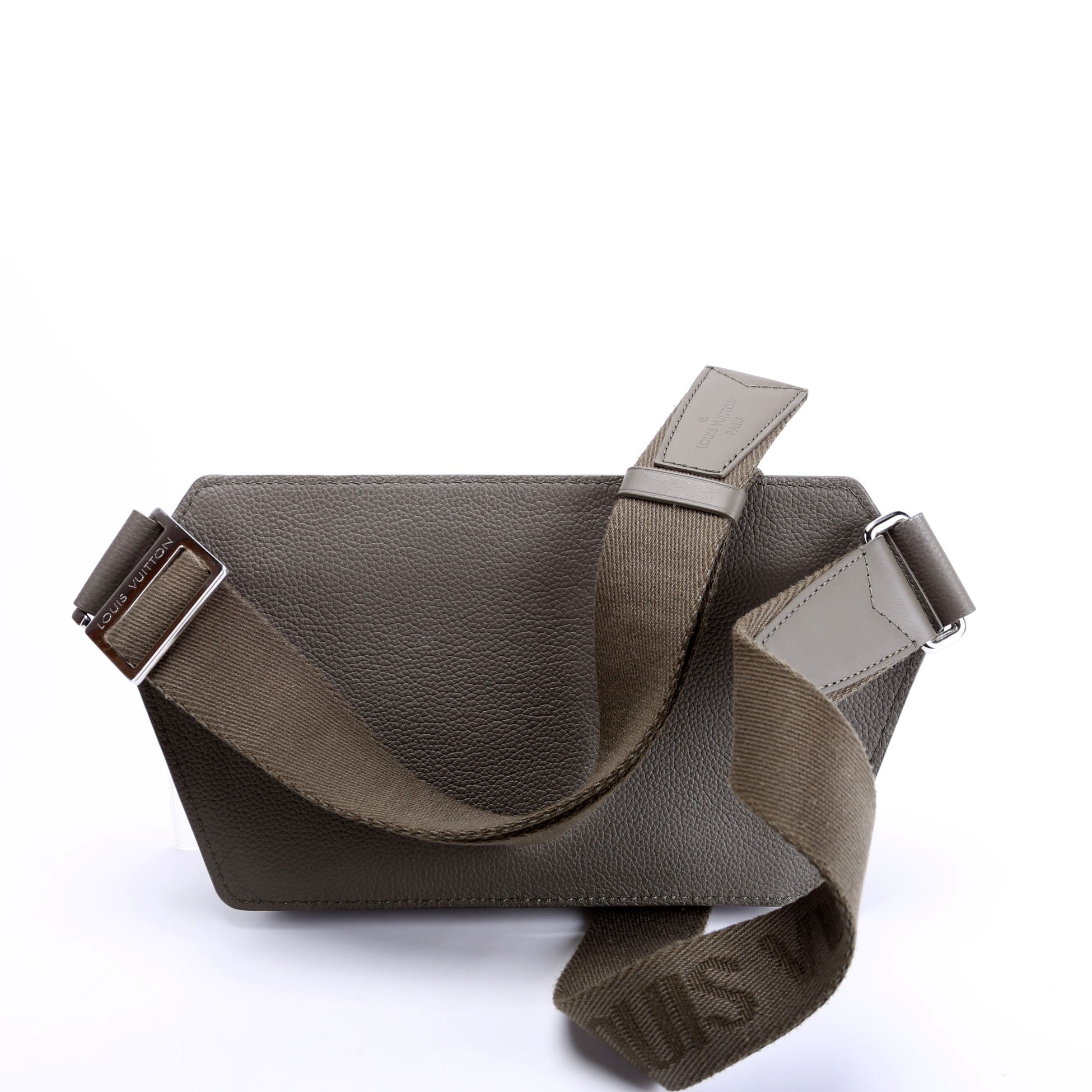 Takeoff Sling Bag LV Arerogram Leather Grey