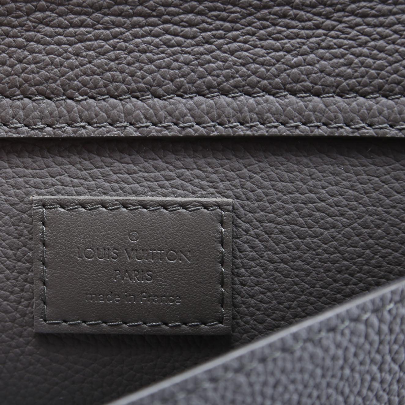 Takeoff Sling Bag LV Arerogram Leather Grey