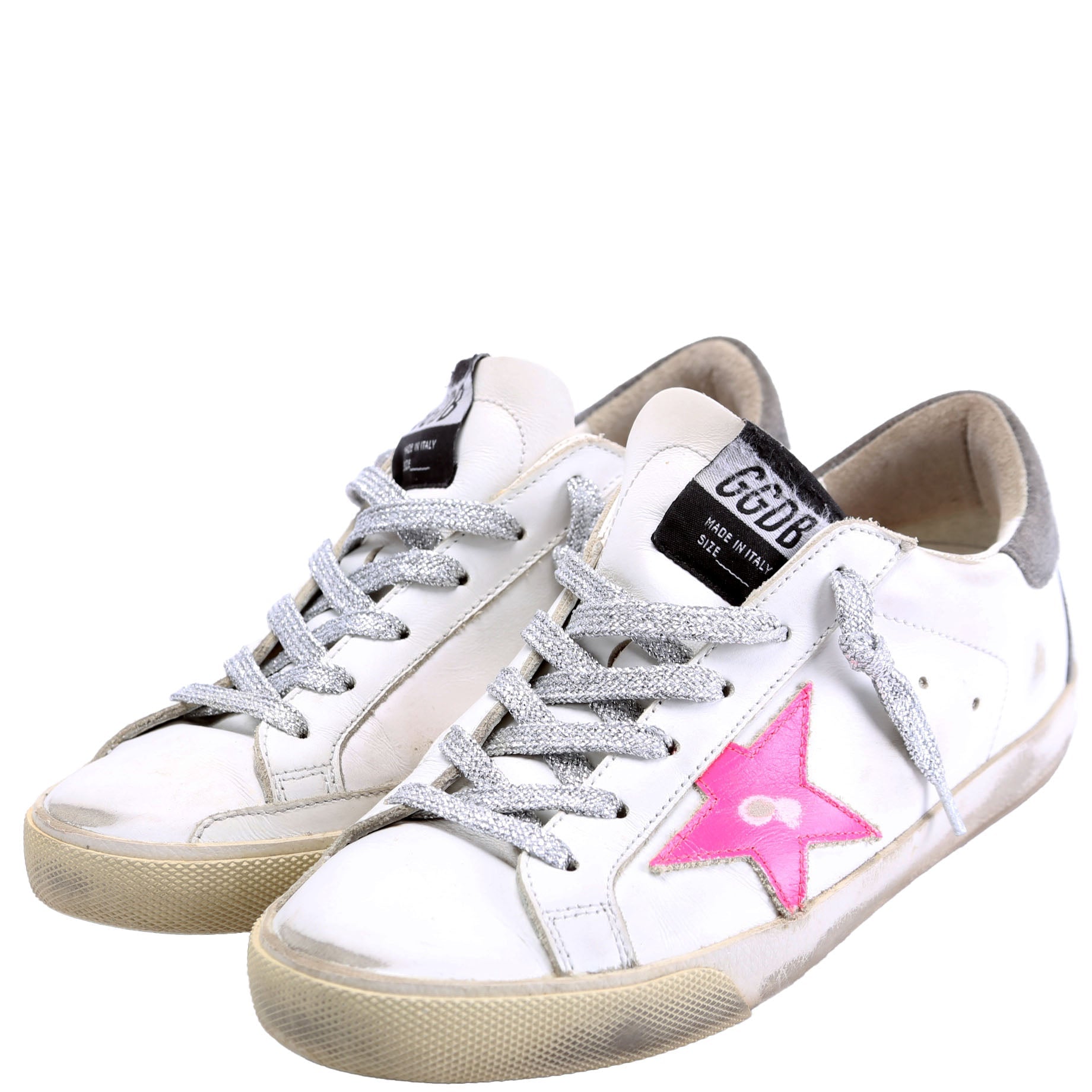 Superstar Sneakers Size 37 White/Pink