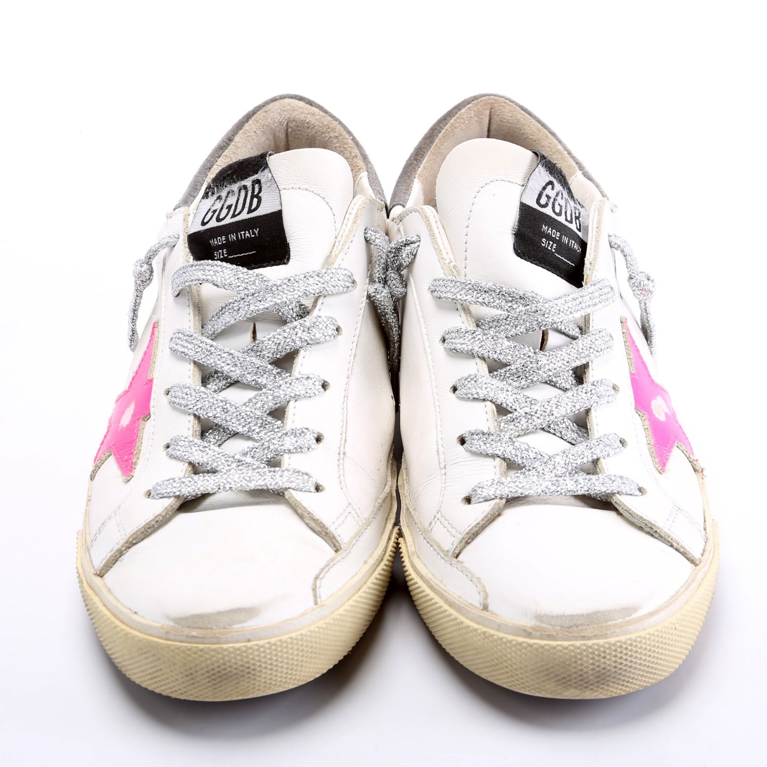 Superstar Sneakers Size 37 White/Pink