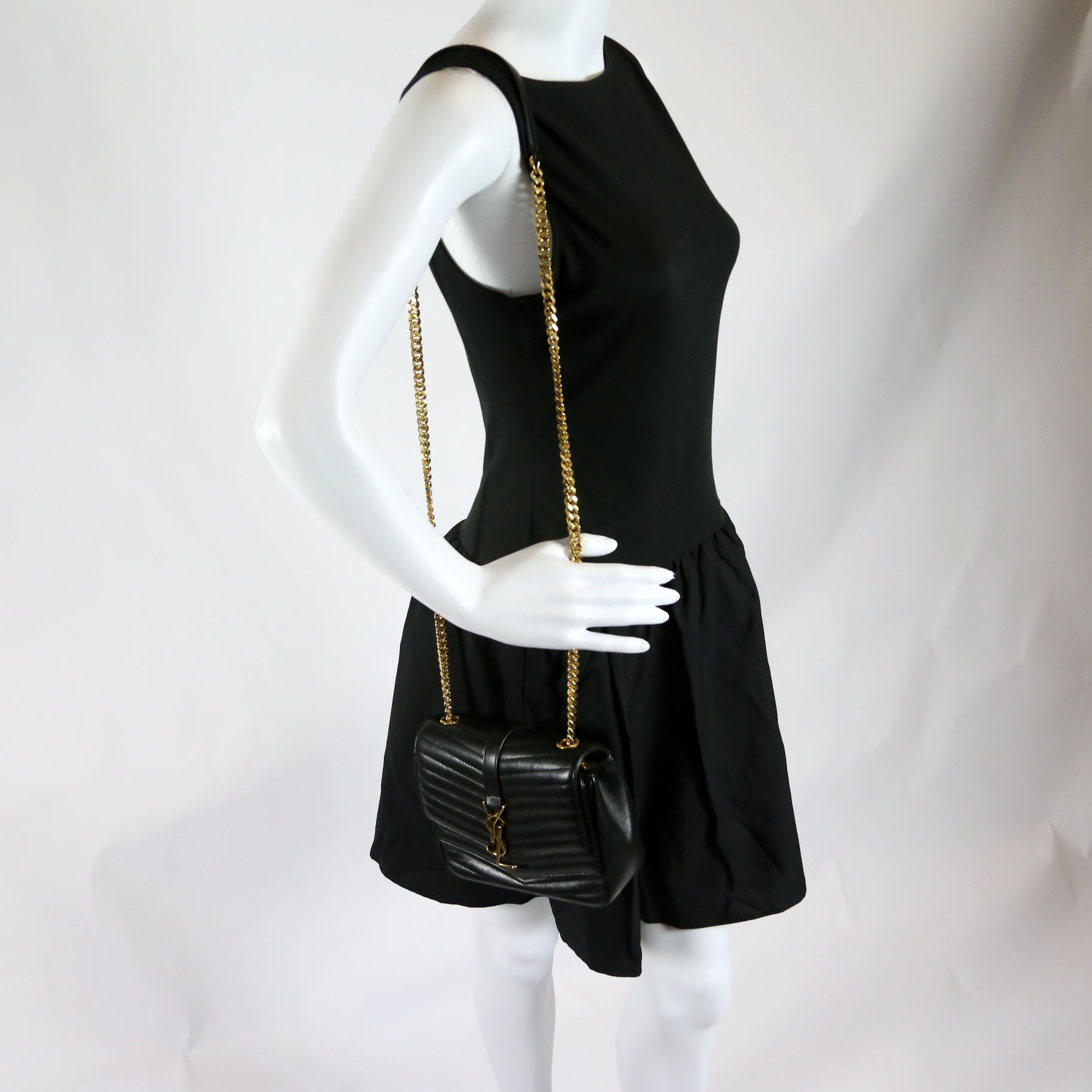 532662 Suplice Chain Bag Black