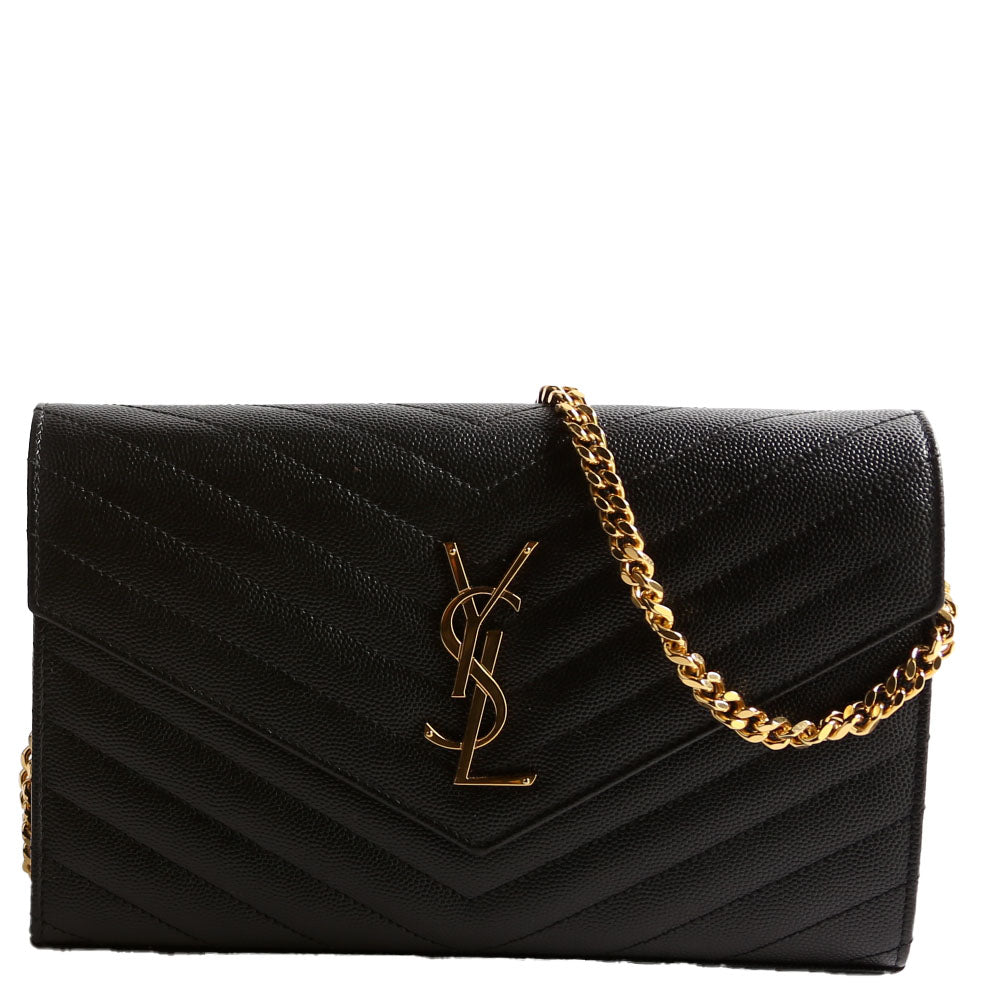 Grain De Chain Wallet 377828 Black