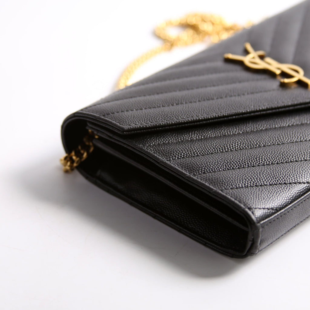 Grain De Chain Wallet 377828 Black