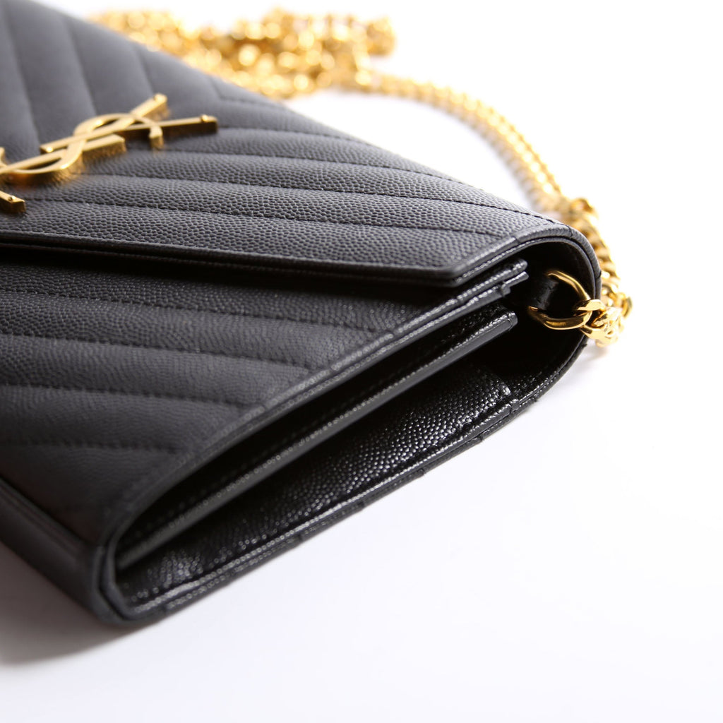 Grain De Chain Wallet 377828 Black