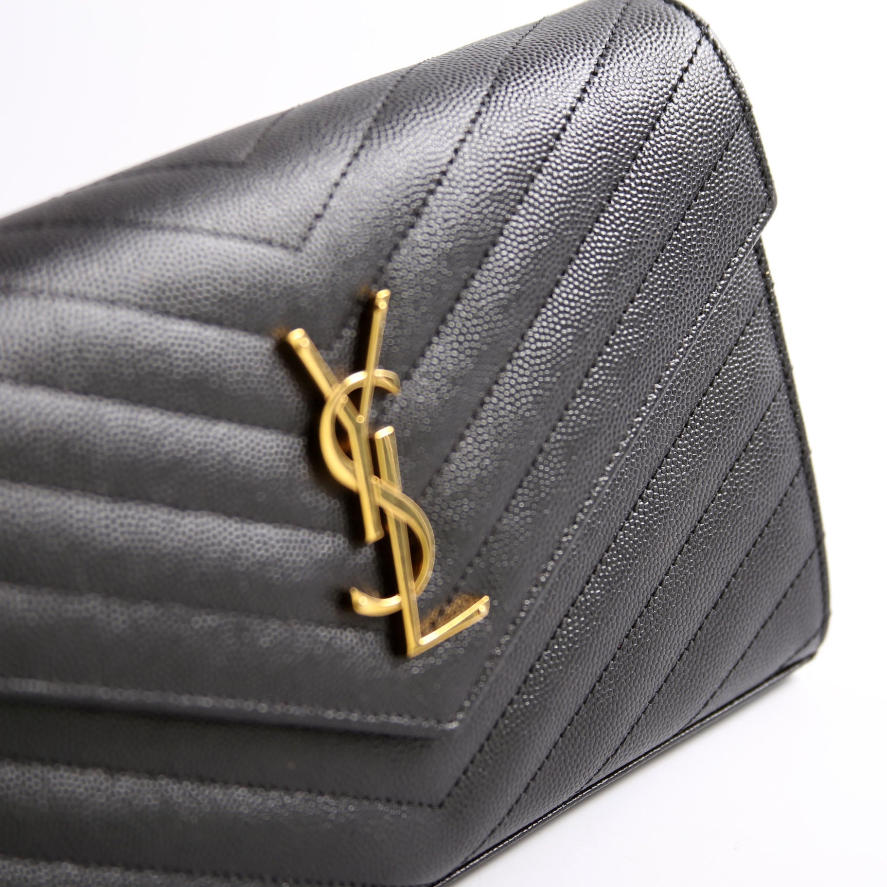 Grain De Chain Wallet 377828 Black
