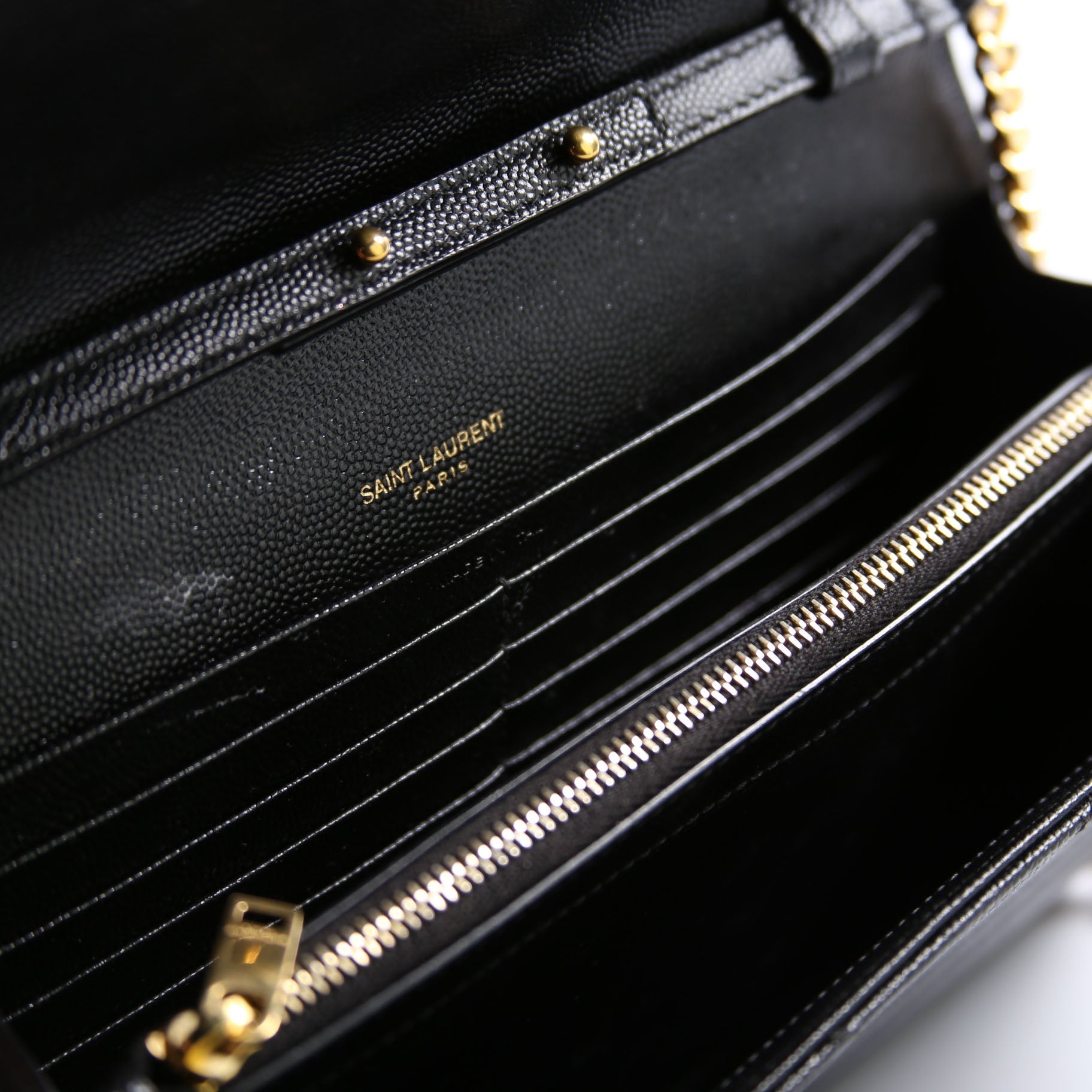 Grain De Chain Wallet 377828 Black