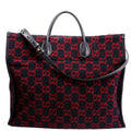 598169 GG Wool Tote Navy
