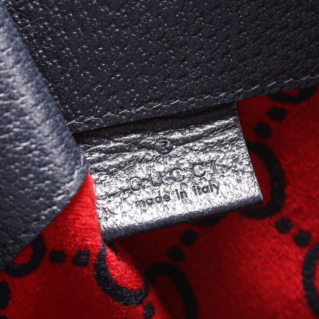 598169 GG Wool Tote Navy