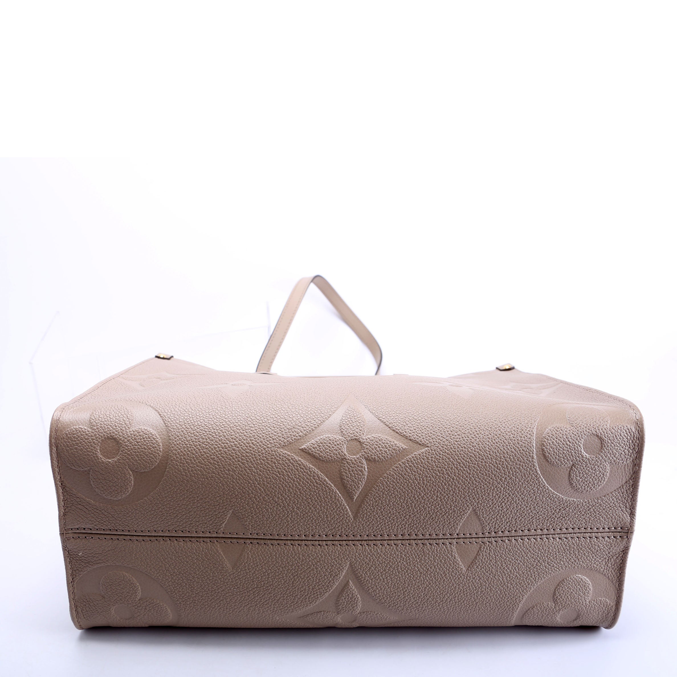 ONTHEGO MM Empreinte Leather Taupe